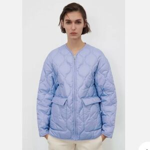 ZARA Oversized quilted jacket
